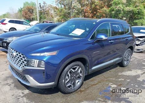 2021 Hyundai Santa Fe Limited из США, поврежденный, VIN 5NMS44AL7MH323237